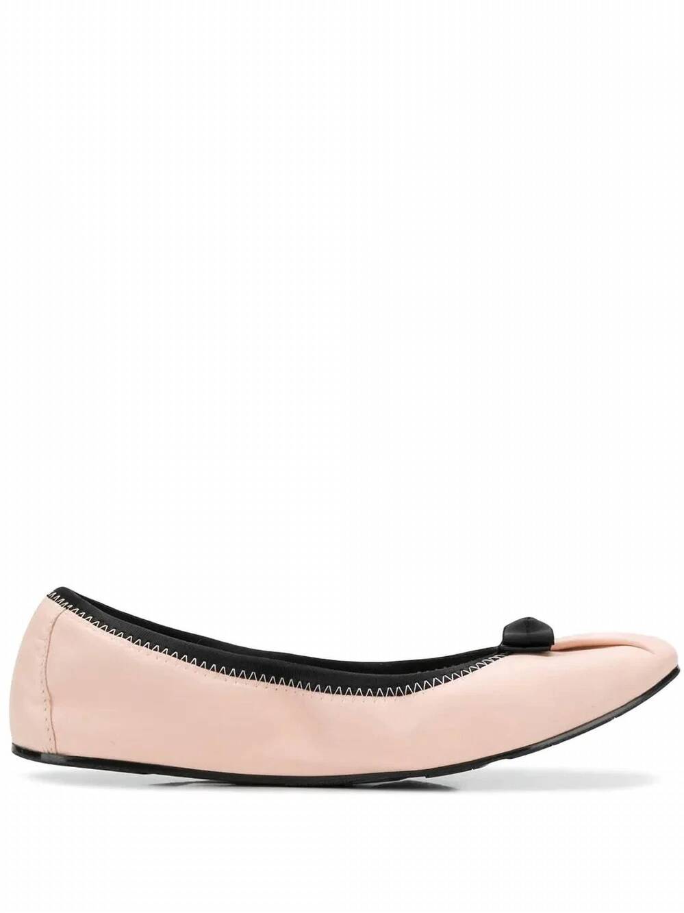 NEW SALVATORE FERRAGAMO women's joy ballerina shoes in pink